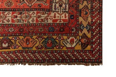 Lot 88 - AN ANTIQUE QASHQAI RUG, SOUTH-WEST PERSIA