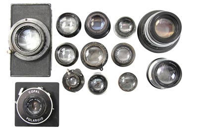 Lot 203 - Various Zeiss, Goerz & WRAY Alternative Process Lenses.