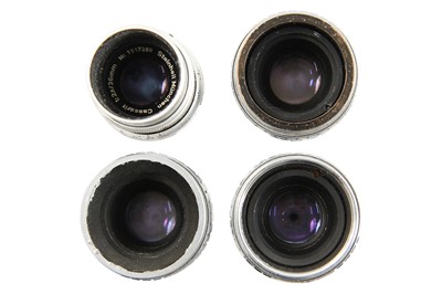 Lot 209 - Three Taylor Hobson Serital 1" f1.9 Cine Lenses.