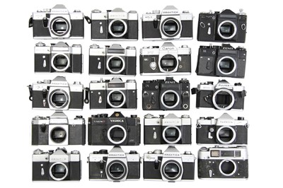 Lot 140 - Twenty Mechanical M42/M39 SLR Camera Bodies.