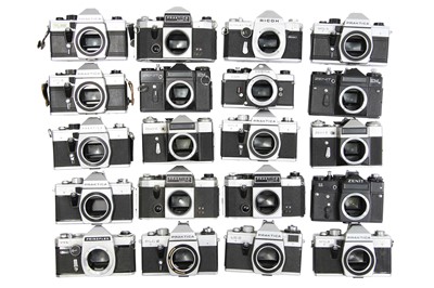 Lot 145 - Twenty Mechanical M42/M39 SLR Camera Bodies.