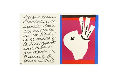 Lot 95 - AFTER HENRI MATISSE (FRENCH 1869-1954)