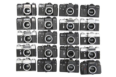 Lot 110 - Twenty Mechanical M42/M39 SLR Camera Bodies.