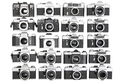 Lot 104 - Twenty Mechanical M42/M39 SLR Camera Bodies.