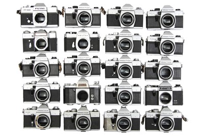 Lot 112 - Twenty Mechanical M42/M39 SLR Camera Bodies.