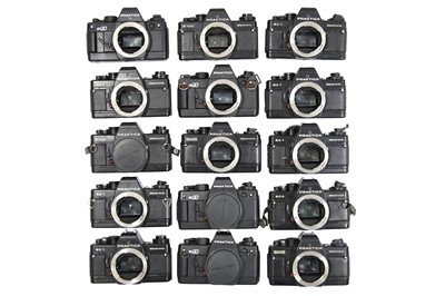 Lot 127 - Fifteen Electronic Praktica B 35mm SLR Camera Bodies.