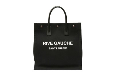 Lot 329 - Saint Laurent Black Rive Gauche North South Tote