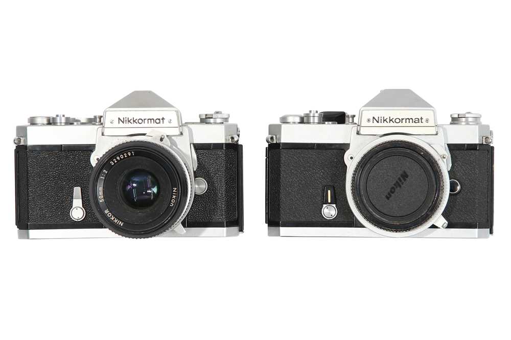 SERVICED & FILM TESTED* Nikomat FT Camera F Zoom Lens Nikon F