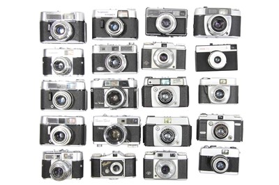 Lot 141 - Twenty 35mm Viewfinder Cameras With Six Voigtlander Vito.