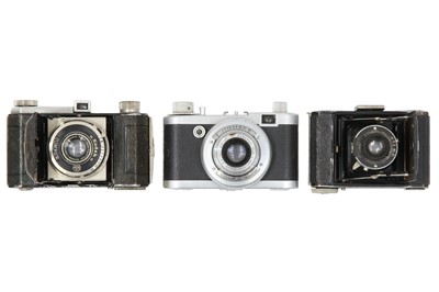 Lot 90 - Voss-Diax, Kodak Eastman Retina I (141) & Zeiss Ikon Ikonta 520/18 (for China)