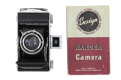 Lot 218 - Houghton Ensign Ranger II With ROSS XPRES 105mm f3.8 Lens.