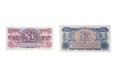 Lot 49 - KOREAN WAR BRITISH FORCES BANKNOTES DE LA RUE 1950