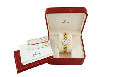 Lot 353 - OMEGA DE VILLE BRACELET WATCH - LADIES