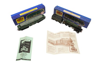 Lot 214 - TWO HORNBY DUBLO OO GAUGE LOCOMOTIVES