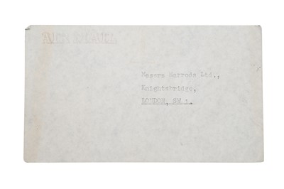 Lot 185 - NEPAL ROYALTY HARRODS 1968