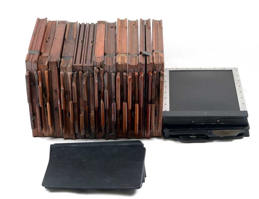 Lot 1012 - Fourteen Half Plate Film Holders.