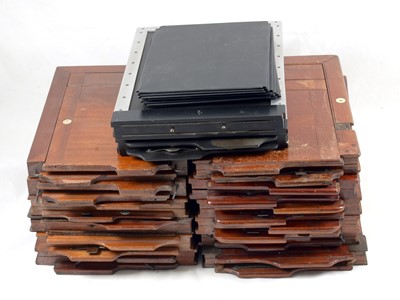 Lot 1012 - Fourteen Half Plate Film Holders.