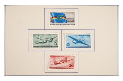 Lot 259 - EAST GERMANY FINLANDIA 1956 PRESENTATION BOOKLET MAO ENGELS M/S RICHARD SERINEK
