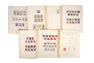 Lot 260 - CZECHOSLOVAKIA 1944-1955 STAMP COLLECTION