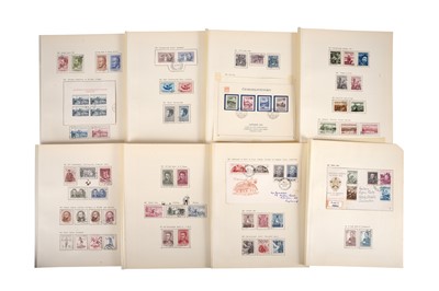 Lot 260 - CZECHOSLOVAKIA 1944-1955 STAMP COLLECTION