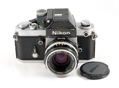 Lot 184 - Nikon F2 Photomic SLR & 50mm Lens