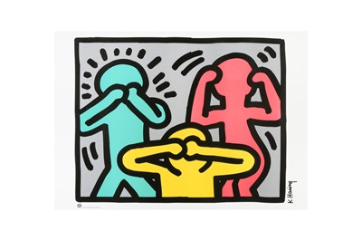 Lot 83 - AFTER KEITH HARING (AMERICAN 1958-1990)