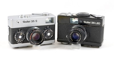 Lot 139 - Rollei 35 S & 35 LED Compact Film Cameras.