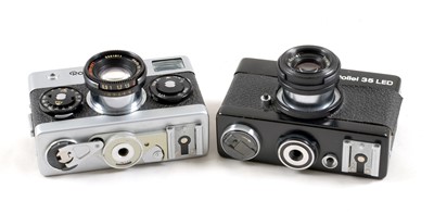 Lot 139 - Rollei 35 S & 35 LED Compact Film Cameras.