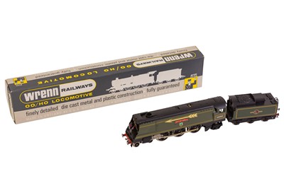 Lot 253 - A WRENN OO GAUGE W2266/A STREAMLINED PACIFIC ENGINE AND TENDER 'CITY OF WELLS'