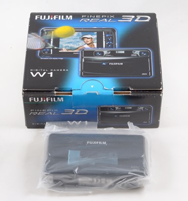 Lot 303 - An Unused FujiFilm FinePix W1 Real 3D Digital Stereo Camera.