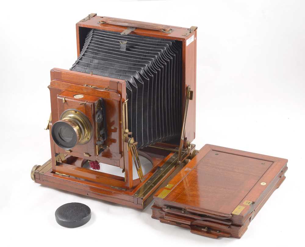 Lot 23 - Thornton Pickard Imperial Half Plate Camera.