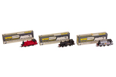 Lot 226 - A GROUP OF THREE WRENN OO GAUGE 0-6-0 TANK LOCOMOTIVES