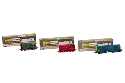 Lot 198 - A GROUP OF THREE WRENN OO GAUGE DIESEL LOCOMOTIVES