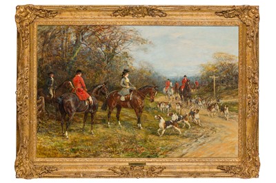 Lot 75 - HEYWOOD HARDY (BRITISH, 1842-1933)