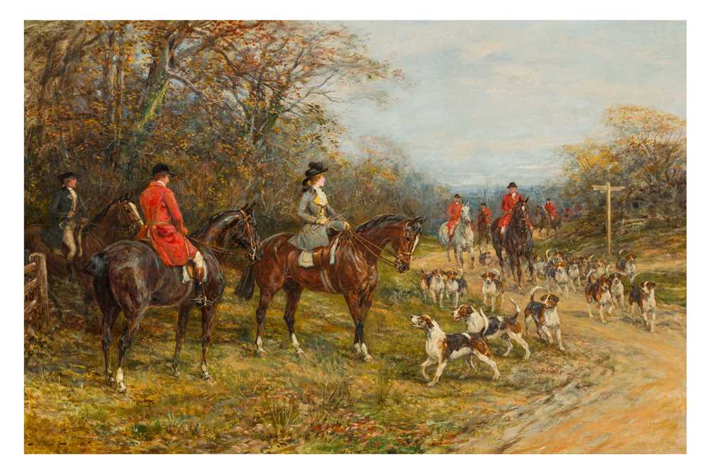 Lot 75 - HEYWOOD HARDY (BRITISH, 1842-1933)