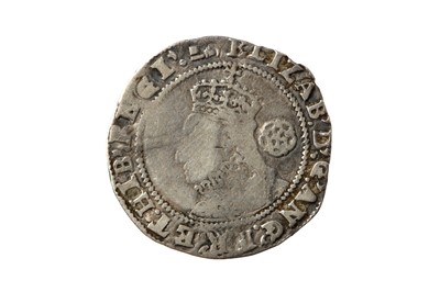 Lot 17 - ELIZABETH I (1558 - 1603), 1596 SIXPENCE.