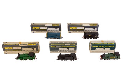 Lot 217 - A GROUP OF FIVE WRENN OO GAUGE LOCOMOTIVES