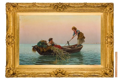 Lot 101 - PIETRO GABRINI (ITALIAN, 1856-1926)