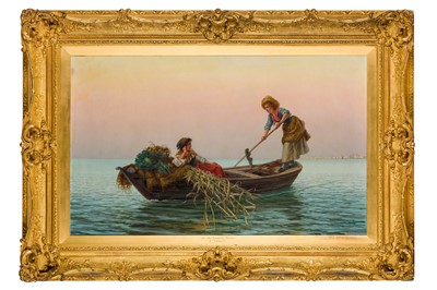 Lot 101 - PIETRO GABRINI (ITALIAN, 1856-1926)