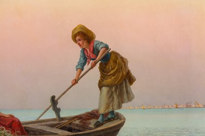 Lot 101 - PIETRO GABRINI (ITALIAN, 1856-1926)