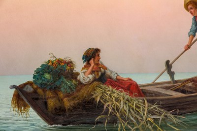 Lot 101 - PIETRO GABRINI (ITALIAN, 1856-1926)