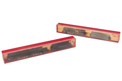 Lot 115 - TWO RIVAROSSI HO GAUGE AMERICAN STEAM LOCOMOTIVES