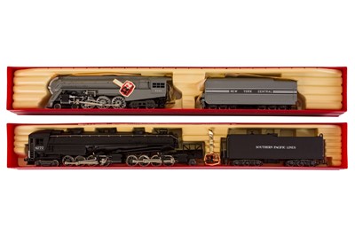Lot 115 - TWO RIVAROSSI HO GAUGE AMERICAN STEAM LOCOMOTIVES