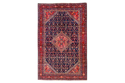 Lot 1 - AN ANTIQUE MAHAL RUG, WEST PERSIA