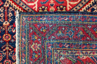 Lot 1 - AN ANTIQUE MAHAL RUG, WEST PERSIA