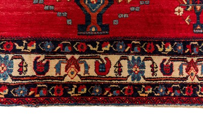 Lot 16 - A FINE AFSHAR RUG, SOUTH-WEST PERSIA