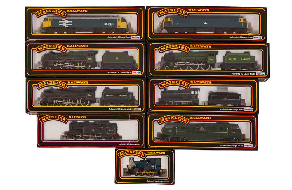 Lot 236 - EIGHT ASSORTED MAINLINE OO GAUGE LOCOMOTIVES