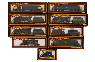 Lot 236 - EIGHT ASSORTED MAINLINE OO GAUGE LOCOMOTIVES ALL IN BRITISH RAIL LIVERY