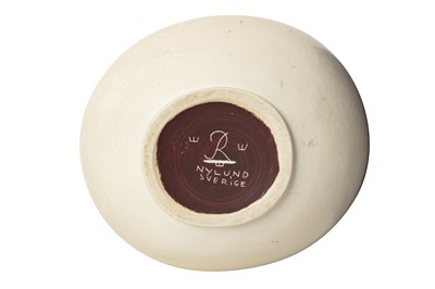 Lot 56 - GUNNAR NYLUND (SWEDISH 1904-1997) FOR RORSTRAND