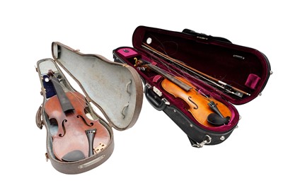 Lot 104 - A POTTER 3/4 VIOLIN